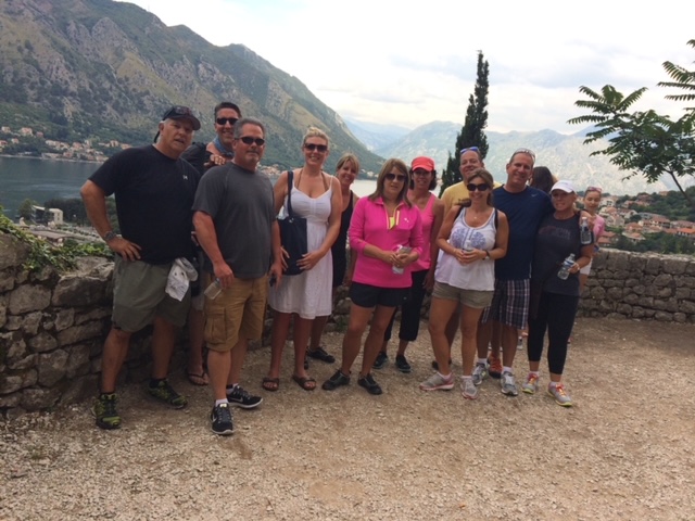 Montenegro hike with new freinds